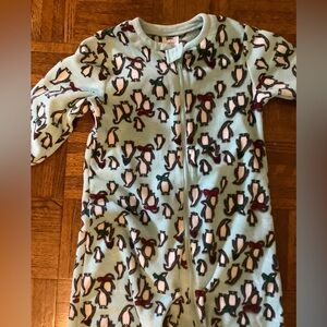 Fleece onesie pajamas for girls